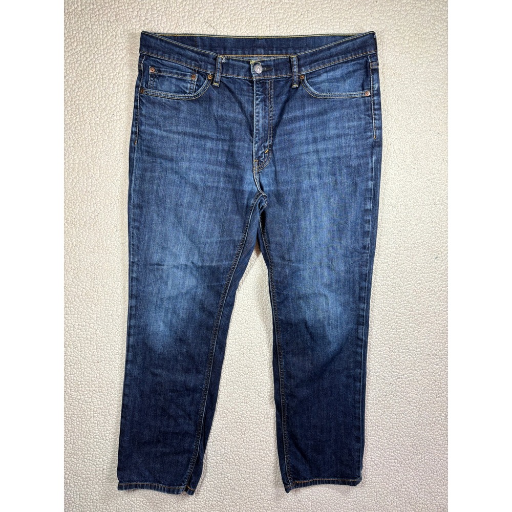 Levi 541 Athletic Taper Fit Jeans Men's W36 L30 Dark Wash Blue Denim Cotton